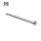 Prime-Line Sheet Metal Screw, #8 x 2 in, Zinc Plated Pan Head Phillips Drive, 50 PK 9019966 - alternate 3